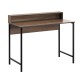 Artiss Kelvin Computer Desk with Shelf 100cm Oak—Engineered Wood, Black Steel Frame, Space-Saving, Easy Assembly Artiss Kelvin Computer Desk with Shelf 100cm Oak—Engineered Wood, Black Steel Frame, Space-Saving, Easy Assembly