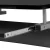 Artiss 60CM Black Computer Desk with Sliding Keyboard Tray, 15mm Thick Top, Z-Shape Steel Frame, & 360° Castor Wheels