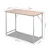 Artiss Computer Desk, Oak Particle Board, 100cm, White & Oak, Stylish Workstation, Easy Assembly, Compact Design