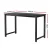 Artiss Black 120CM Computer Desk - Home Office Study Table with Metal Frame, Anti-Scratch Feet, and Safe Edges
