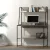 Artiss Computer Desk with Bookshelf Storage, 12mm Particle Board, 100CM, Grey - Sleek & Functional for Small Spaces