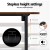 Artiss 360mm Electric Walking Pad Treadmill with 140cm Rustic Brown Standing Desk, Motorised Adjustable Frame
