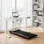 Artiss 2-in-1 Electric Treadmill & Standing Desk Combo, Adjustable Height 73-118cm, 140cm Desktop, Bluetooth Control