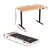 Artiss Electric Treadmill & Motorised Standing Desk Combo, 120cm, Adjustable Height 73-118cm, 1-10km/h, Shock Absorption
