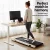Artiss 2-in-1 Standing Desk & Treadmill Combo: Adjustable Oak Desk, 1-10km/h Walking Pad, Bluetooth, USB, Max Load 60kg