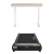 Artiss 2-in-1 Electric Treadmill & Height-Adjustable Desk, 120cm Oak, Bluetooth, 1-10km/h Speed, Compact Design