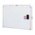Magnetic Whiteboard 60x90cm Double-Sided Erase Board with Marker, Eraser, Tray & Magnets for Home Office School
