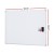 Magnetic Whiteboard 90x120cm Double-Sided Steel Dry Erase Board with Wheels, Marker, Eraser, Magnets, Tray