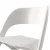 ArtissIn Set of 4 Dining Chairs, Stackable Plastic, 55x52x72cm, White, Modern Design, Indoor/Outdoor, Weather-Resistant
