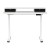 Artiss Electric Standing Desk 120cm Dual Motor Office Table with Shelf, Drawer, Digital Panel, White, Adjustable Height