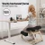 Artiss Ergonomic Kneeling Chair with Memory Foam, 120kg Capacity, Rocking Base, 43x71x56.5cm, Black for Home Office