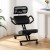 Artiss Ergonomic Kneeling Chair with Mesh Backrest, Adjustable Height, PU Leather Seat, 120kg Capacity, Black