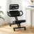 Artiss Ergonomic Kneeling Chair with Mesh Backrest, Adjustable Height, PU Leather Seat, 120kg Capacity, Black