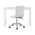 Artiss 120cm Computer Desk & PU Leather Chair Set - White, Metal Frame, Anti-Scratch, Adjustable, Modern Workspace Combo Artiss 120cm Computer Desk & PU Leather Chair Set - White, Metal Frame, Anti-Scratch, Adjustable, Modern Workspace Combo