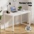 Artiss 120cm Computer Desk & PU Leather Chair Set - White, Metal Frame, Anti-Scratch, Adjustable, Modern Workspace Combo Artiss 120cm Computer Desk & PU Leather Chair Set - White, Metal Frame, Anti-Scratch, Adjustable, Modern Workspace Combo