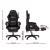Artiss Gaming Office Chair Black - 12 RGB LED, 8-Point Massage, Recline 135°, PU Leather, Footrest, 150kg Capacity