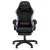 Artiss Gaming Office Chair Black - 12 RGB LED, 8-Point Massage, Recline 135°, PU Leather, Footrest, 150kg Capacity