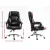 Artiss Executive Office Chair, PU Leather Recliner, Black, Adjustable Height, Ergonomic Design, 70x70x113-123cm Artiss Executive Office Chair, PU Leather Recliner, Black, Adjustable Height, Ergonomic Design, 70x70x113-123cm