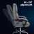 Artiss Executive Office Chair, Fabric Recliner, Grey, 67x67x126cm, High-Back, Adjustable, Ergonomic, with Footrest Artiss Executive Office Chair, Fabric Recliner, Grey, 67x67x126cm, High-Back, Adjustable, Ergonomic, with Footrest