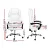 Artiss Executive Office Chair, PU Leather Recliner, High-Back, White, 67x67x126cm, Adjustable Comfort, Chrome Base