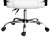 Artiss Executive Office Chair, PU Leather Recliner, High-Back, White, 67x67x126cm, Adjustable Comfort, Chrome Base