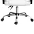 Artiss Executive Office Chair, PU Leather Recliner, High-Back, White, 67x67x126cm, Adjustable Comfort, Chrome Base