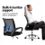 Artiss Cody Office Chair, Mesh, Mid Back, Black, Breathable & Ergonomic Design, Adjustable Height, 360° Swivel Artiss Cody Office Chair, Mesh, Mid Back, Black, Breathable & Ergonomic Design, Adjustable Height, 360° Swivel