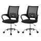Artiss 2x Mid-Back Mesh Office Chair, Black - Breathable, Lumbar Support, 360° Swivel, Adjustable Height, Chrome Base Artiss 2x Mid-Back Mesh Office Chair, Black - Breathable, Lumbar Support, 360° Swivel, Adjustable Height, Chrome Base
