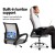 Artiss Mesh Office Chair, Mid-Back, Breathable Mesh, Grey - Ergonomic, Adjustable Height, 360° Swivel, Lumbar Support Artiss Mesh Office Chair, Mid-Back, Breathable Mesh, Grey - Ergonomic, Adjustable Height, 360° Swivel, Lumbar Support