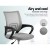 Artiss Mesh Office Chair, Mid-Back, Breathable Mesh, Grey - Ergonomic, Adjustable Height, 360° Swivel, Lumbar Support Artiss Mesh Office Chair, Mid-Back, Breathable Mesh, Grey - Ergonomic, Adjustable Height, 360° Swivel, Lumbar Support