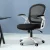 Artiss Galene Mesh Office Chair, Mid Back, Black, 60x60x89-99cm, Ergonomic, Adjustable, Comfortable, Home Office Seating