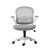 Artiss Galene Mesh Office Chair, Mid Back, Grey, Adjustable Height, Ergonomic Design, Breathable Comfort