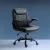 Artiss Executive Office Chair, PU Leather, Mid-Back, Black, 67x65x95-103cm, Ergonomic, Adjustable, Home Office Comfort