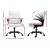Artiss Executive Office Chair, PU Leather, Mid Back, White, 67x65x95-103cm, Ergonomic Comfort & Stylish Design