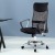 Artiss Mesh Office Chair, High Back, PU Leather, Black, Ergonomic Design, Adjustable, Breathable, 120kg Capacity
