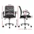 Artiss Mesh Office Chair, Mid Back, Black, Ergonomic Design, Adjustable Height, Lumbar Support, Chrome Base Artiss Mesh Office Chair, Mid Back, Black, Ergonomic Design, Adjustable Height, Lumbar Support, Chrome Base