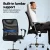 Artiss Mesh Office Chair Set of 2 - Mid Back, Black, Breathable Mesh, Adjustable Height, Chrome Base, 120kg Capacity