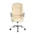 Artiss Kea Executive Office Chair Beige PU Leather, High Back, Lumbar Support, Tilt, Retractable Armrests, 150kg