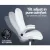 Artiss Kea Executive Office Chair White Leather, High Back, Lumbar Support, Tilt, Retractable Armrests, 150kg Capacity