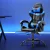 Artiss Gaming Office Chair Recliner with Footrest, Blue PVC Leather, 65x65x116-126cm - Ergonomic High-Back Comfort Artiss Gaming Office Chair Recliner with Footrest, Blue PVC Leather, 65x65x116-126cm - Ergonomic High-Back Comfort