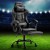 Artiss Comfy Gaming Office Chair - Grey PVC Leather, High-Back, Adjustable Height, Recliner with Footrest, 360° Swivel Artiss Comfy Gaming Office Chair - Grey PVC Leather, High-Back, Adjustable Height, Recliner with Footrest, 360° Swivel