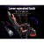 Artiss Gaming Office Chair Recliner with Footrest, Red & Black, High-Back PVC Leather, Adjustable Comfort Seat