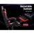 Artiss Gaming Office Chair Recliner with Footrest, Red & Black, High-Back PVC Leather, Adjustable Comfort Seat