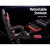 Artiss Gaming Office Chair Recliner with Footrest, Red & Black, High-Back PVC Leather, Adjustable Comfort Seat