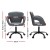 Artiss Office Chair, PU Leather, Mid-Back, Dark Grey, 61x61x81.5-93cm, Adjustable Height, 360° Swivel, Comfortable Artiss Office Chair, PU Leather, Mid-Back, Dark Grey, 61x61x81.5-93cm, Adjustable Height, 360° Swivel, Comfortable
