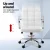 Artiss White PU Leather Office Chair with Mid-Back, Adjustable Height, Chrome Base, and Padded Armrests Artiss White PU Leather Office Chair with Mid-Back, Adjustable Height, Chrome Base, and Padded Armrests