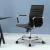 Artiss Office Chair - Mid Back PU Leather, 360° Swivel, Height & Tilt Adjustable, Chrome Base, Black Conference Seating
