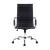 Artiss High Back Office Chair - Black PU Leather, 360° Swivel, Adjustable Height & Tilt, Chrome Base, Built-in Rack