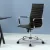 Artiss High Back Office Chair - Black PU Leather, 360° Swivel, Adjustable Height & Tilt, Chrome Base, Built-in Rack