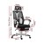 Artiss Mesh Office Chair Recliner, Black and White, High-Back, Adjustable, Breathable, 150° Recline, Ergonomic Design